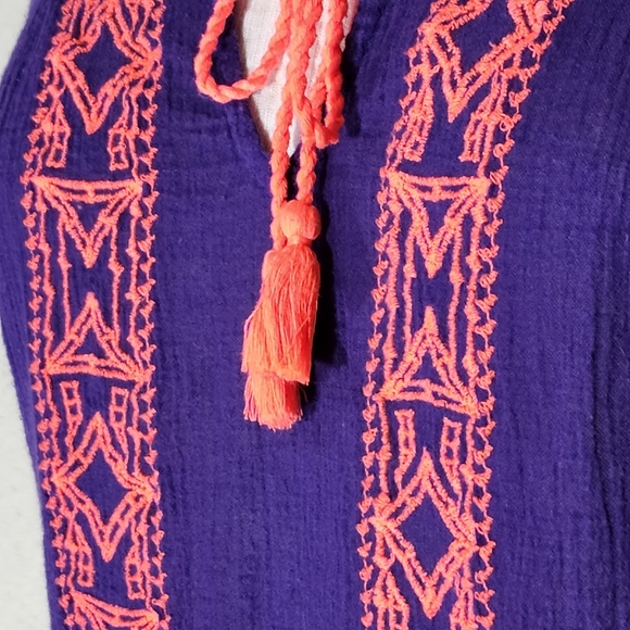 Decree Boho Top Purple Size M - Picture 6 of 15